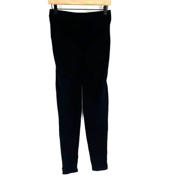 Amicale Pants Size XS Women Black Joggers Cashmere High Rise Tapered Leg Pull On - Picture 6 of 7